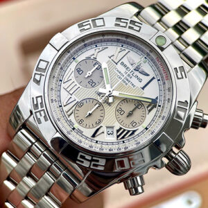 Breitling Chronomat B01 White Dial AB0110