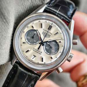 Carrera steel silver dial 2