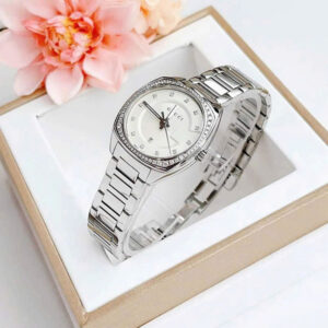 Gucci Diamond White Dial Stainless Steel YA142505