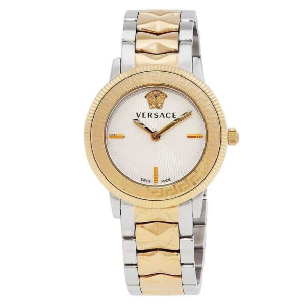 gucci g-timeless ya1265035 gold dial silver tone